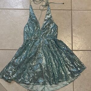 Hello Molly Sparkling Sequin Dress Small